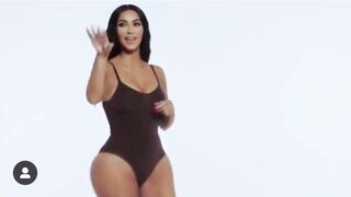 Looking sexy while "dancing" - Kim Kardashian