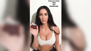 More cleavage - Kim Kardashian