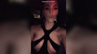 Video of that dress from the weekend - Kim Kardashian
