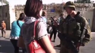 A glimpse into the IDF soldiers defending their home IsraeI from those pesky PaIestinian intruders - Arabs