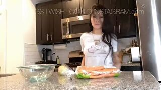 Asa in the kitchen - Asa Akira