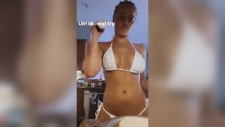 Most of her story from last night. She's so hot and she knows it! - Ashley Martelle
