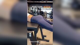 Ashley working out - Ashley Tervort