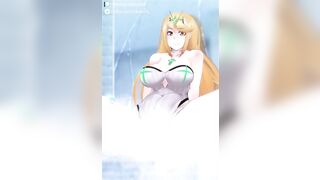 Mythra in shower - Hentai