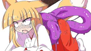 Foxgirl is enjoying it - Hentai