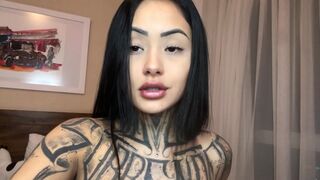 Fancy spend your day between my inked boobs? - Asian Hotties