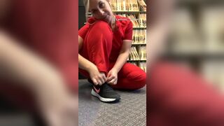 under my scrubs
