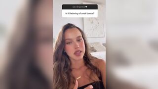 Isabelle Mathers, not shy talking about her boobs - Good Looking Women