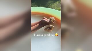 Valentina Grishko and a lucky duck (literally) - Good Looking Women