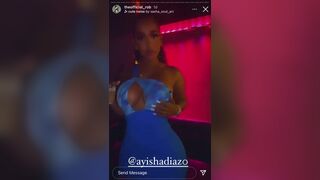 Some videos from last night - Ayisha Diaz