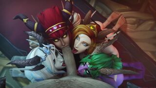 Alexstrasza, Sindragosa, Sinestra, Ysera and Soridormi serving Neltharion (Liard, Audio by Evilaudio)