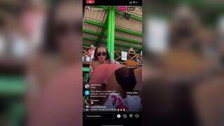 Instagram Live Twerk