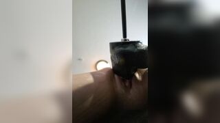 Mr Hankey's Ogre on the machine makes her squirt! -sound on- - Bad Dragon