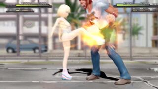 Every female fighting game character needs a special move like this♥️ - BallBusting