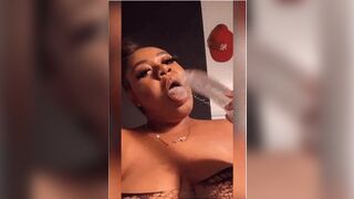 Let me slurp you up ♥️ - BBW