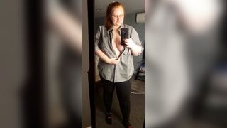 Im not a fan of wearing a bra, so this is how I go out to run errands ♥️ - BBW
