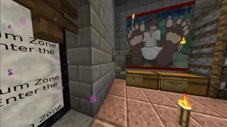 Man looks behind Juno painting in his minecraft base, you won't believe what he finds!