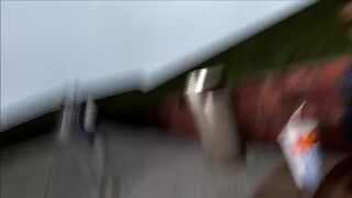 POV: Legoshi shoots you and your friend while you try to eat a McDonald's® meal.