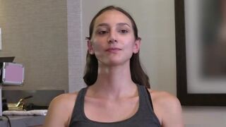 Director Asking pornstar to get naked during makeup later he couldn't resist and groped her - Behind The Scene
