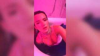 In the bath - Bella Thorne