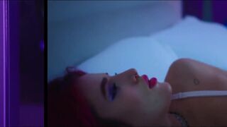 Looking sexy in Just Call music video