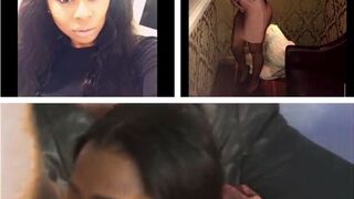 Deep throating bitch - Big Booty and Assfucking