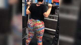 I could watch her workout all day