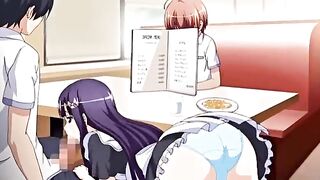She's taking the order - Hentai