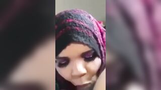 Hijabi: Arabic hijab gal engulfing