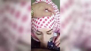 Hijabi: Arab Wife Sucks