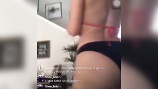 on god the bikini fashion ig live is the most excellent dick tease material she's posted