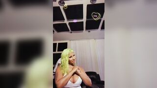 Nicki Minaj juggling her tits on Instagram is better than viagra - Hip Hop