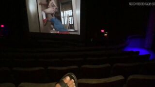 Hold the Groan: GF Masturbates in Video Theater