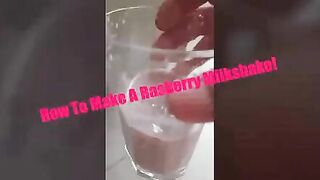 how to make a rasberry milkshake