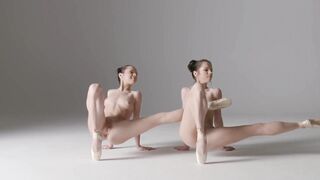 nude ballet Julietta and Magdalena twins - Hegre