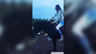 Helga Lovekaty: On a Horse