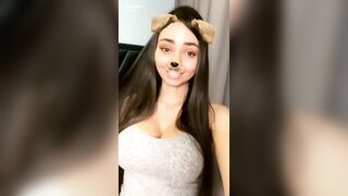 Trying to ignore the dog filter - Helga Lovekaty