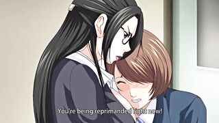 Punishing Her Student - Femdom Hentai