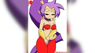 Shantae flashing her gems