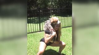 Sexy For Fitness: Dog workout