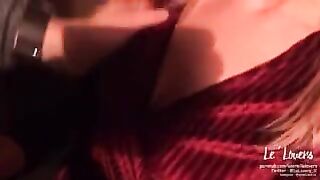 public Riskly Butt slam in Toilet Night Club