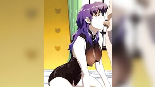 misato doing what that babe does most good