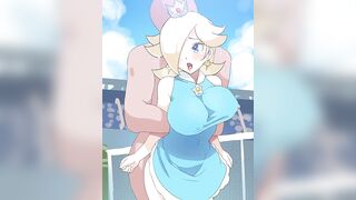 Princess Rosalina getting fucked doggy style