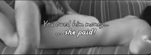 Hot Wife Caption: You owed him money... she paid! - Porn GIF Video |  nezyda.com