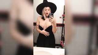 Giant Boobs: Witch discloses natural breasts