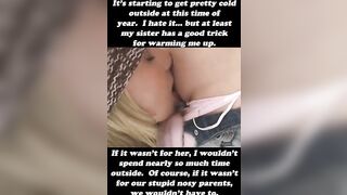 Incest: Getting chilly out there, stay warm any way you can...