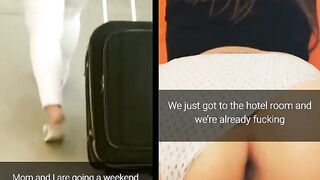 Incest Snaps: Vacation time with mom