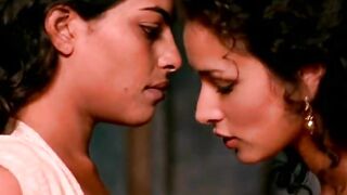 Sarita Choudhury & Indira Varma in 'Kamasutra' - Indian Babes