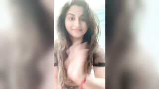 Gunnjan Aras solo nude show - Indian Babes