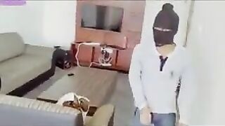 Indian Fetish: Home alone bhabhi fucked by intruder